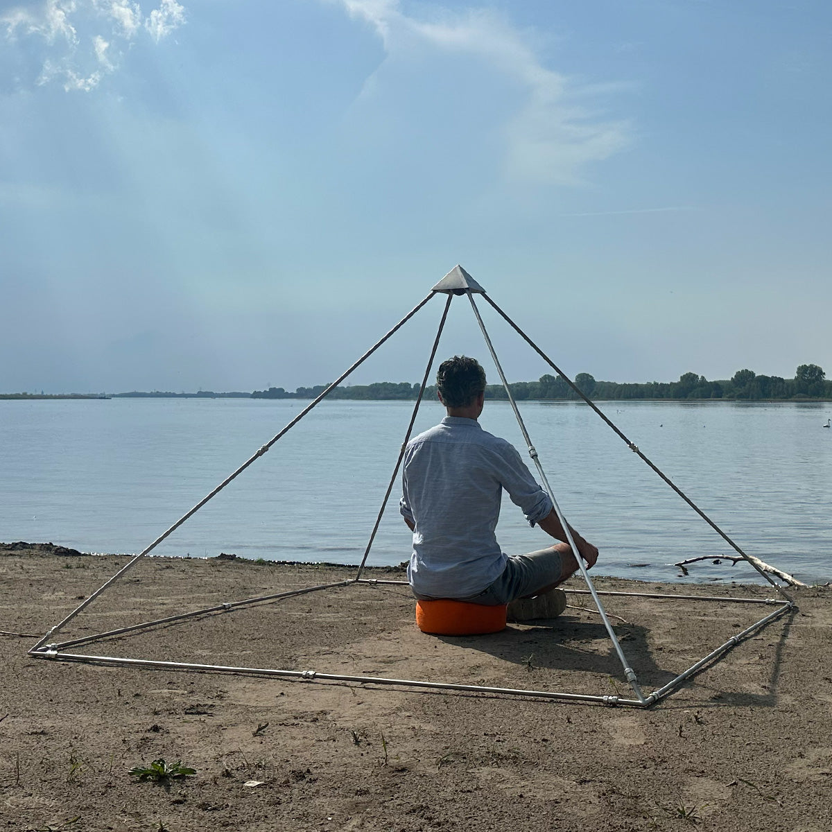 Meditation Pyramid for Yoga, Breathwork & Sound Meditation