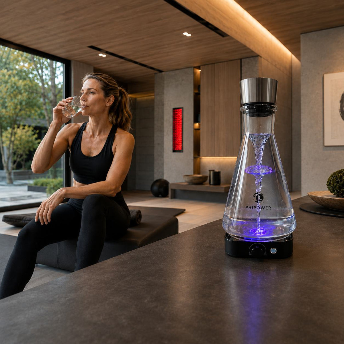 Water Vitalizer 2.0 — relaxation after yoga