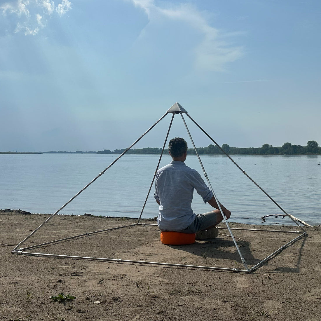 Meditation Pyramid for Yoga, Breathwork & Sound Meditation