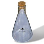Mundgeblasene 2-Liter-Borosilikat-Wirbelkaraffe