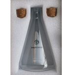 Mundgeblasene 2-Liter-Borosilikat-Wirbelkaraffe