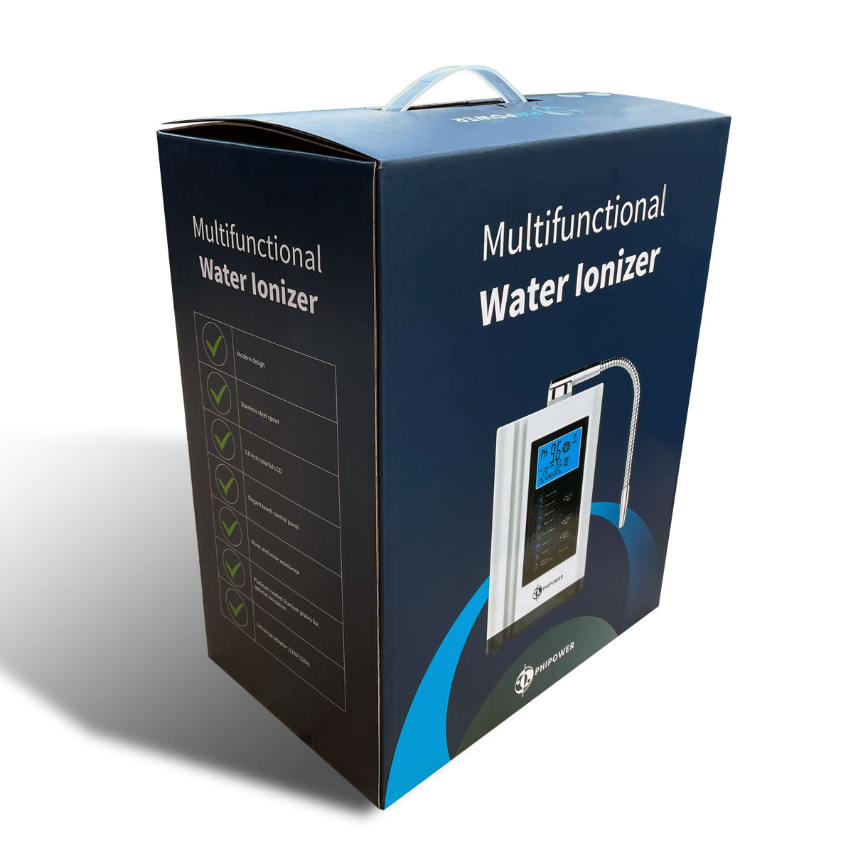 Phipower waterionizer digitaal display