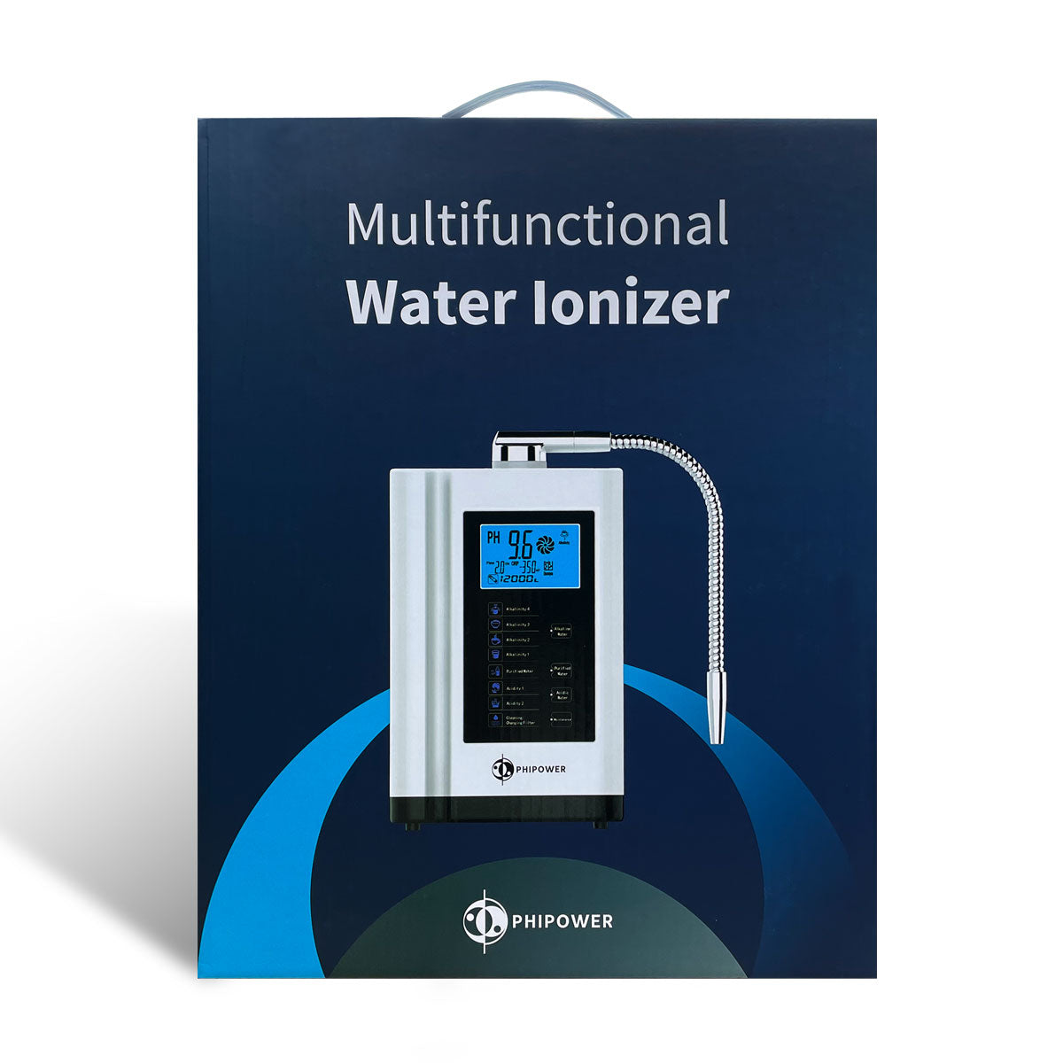 Phipower waterionizer verkoopverpakking
