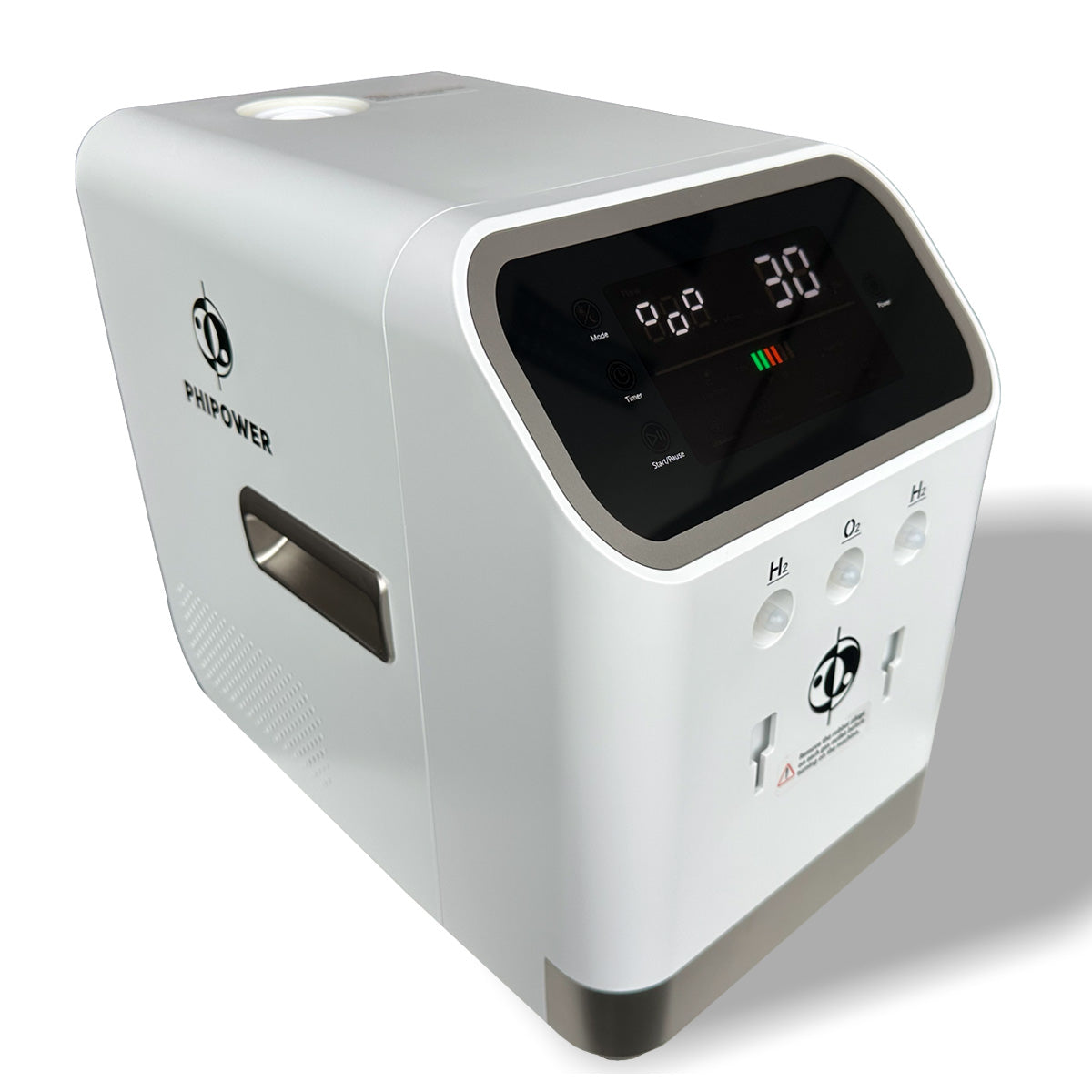 Ontspannen waterstof-inhalatiesessie thuis met de Phipower waterstofinhalator