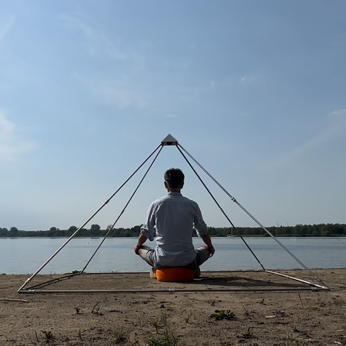 Phipower Meditation Pyramid – 77cm / 140cm Giza Proportions