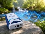 Rephiro frequency session outdoors by a natural stream