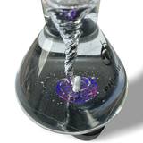 Deep water vortex above the illuminated Lotus of Life symbol